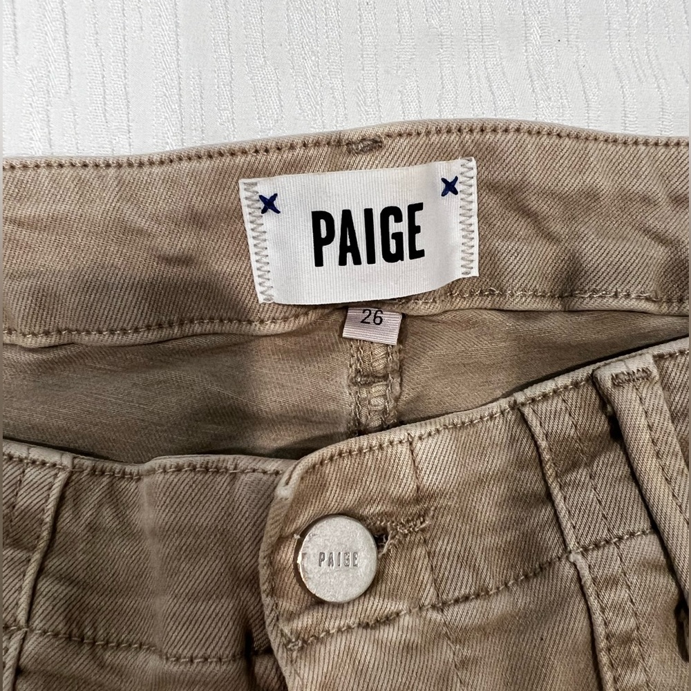 PAIGE khaki Jeans